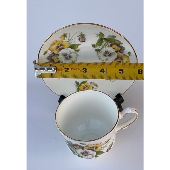 Vintage Duchess Bone China Porcelain English Cup & Saucer - Picture 6 of 8